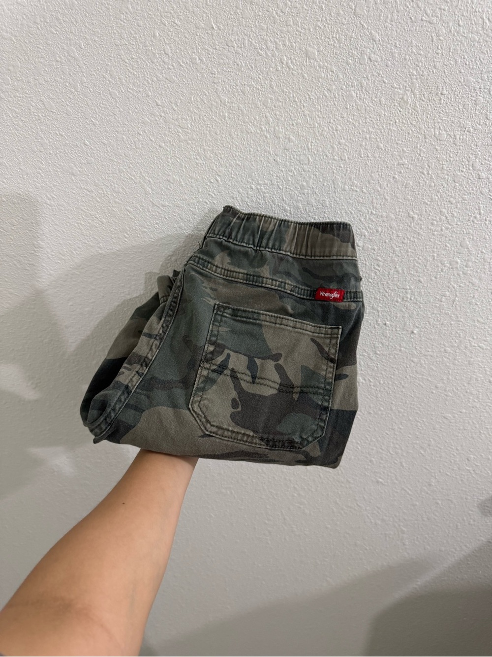 Boys camo joggers